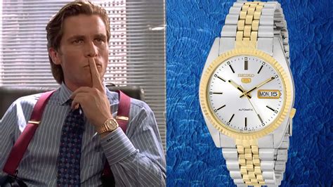 patrick bateman seiko watch.